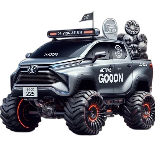 robot, car, weapon, concept art transparent PNG cut-out
