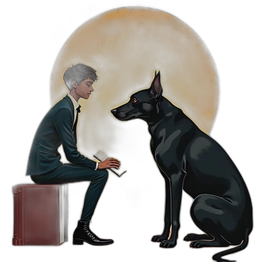 animal, staff, concept art, fantasy art transparent PNG cut-out