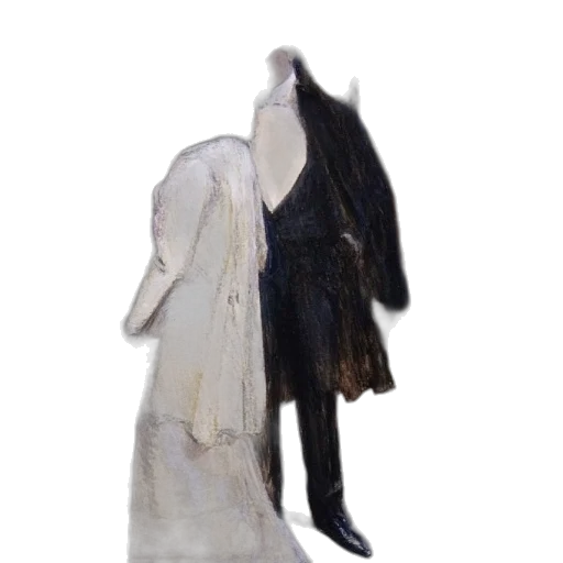 dress, jacket, mask, shoes transparent PNG cut-out