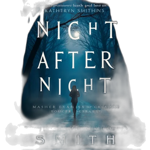 night, kathryn, smith, after transparent PNG cut-out