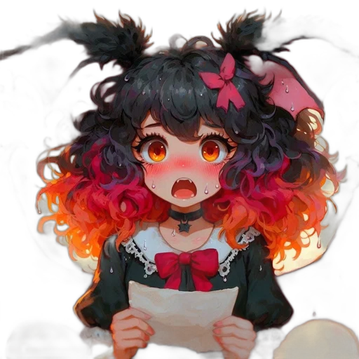 mask, creature, hair, face transparent PNG cut-out