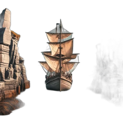 concept art, 3d render, fantasy art, photorealistic transparent PNG cut-out