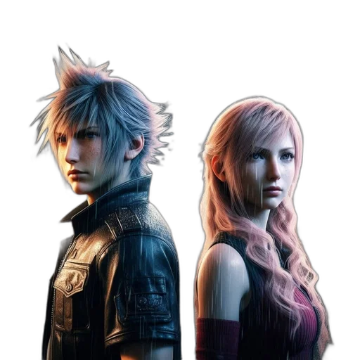 concept art, 3d render, fantasy art, pixel art transparent PNG cut-out