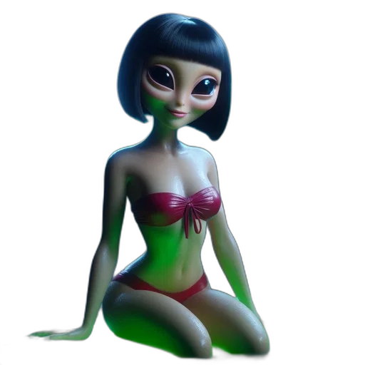 creature, dress, robot, concept art transparent PNG cut-out