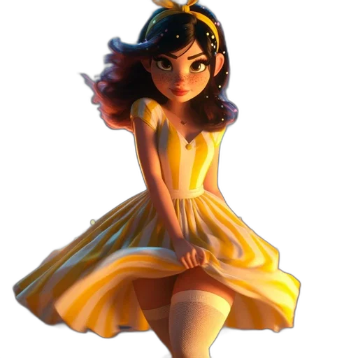 dress, crown, staff, jewelry transparent PNG cut-out