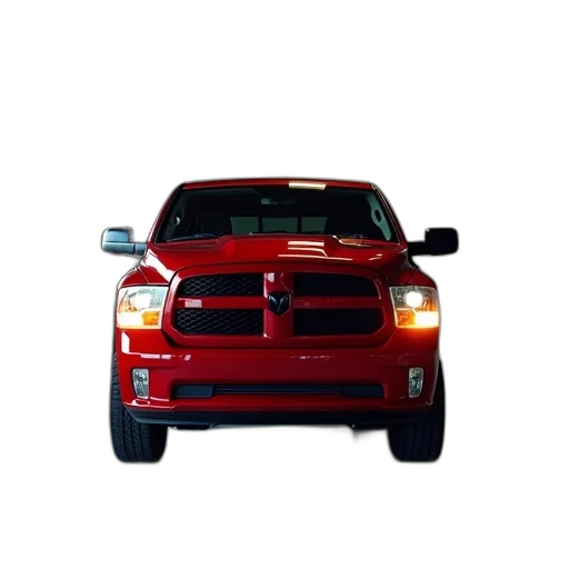 car, 3d render, photorealistic, red transparent PNG cut-out