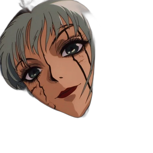 face, mask, creature, anime transparent PNG cut-out