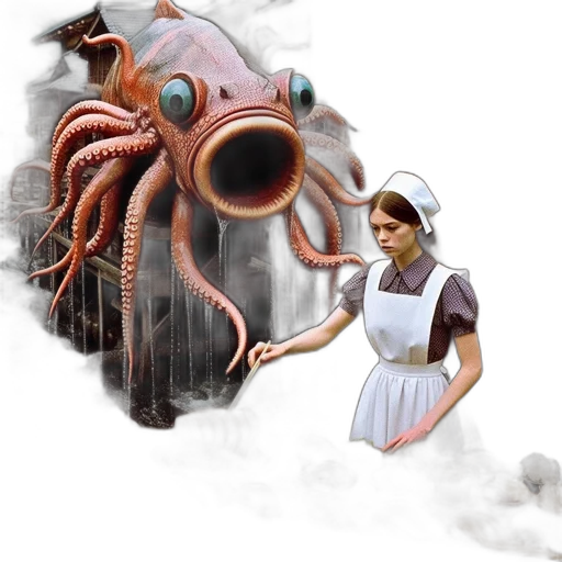 creature, dress, robot, concept art transparent PNG cut-out