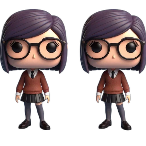 3d render, concept art, cartoon, two transparent PNG cut-out