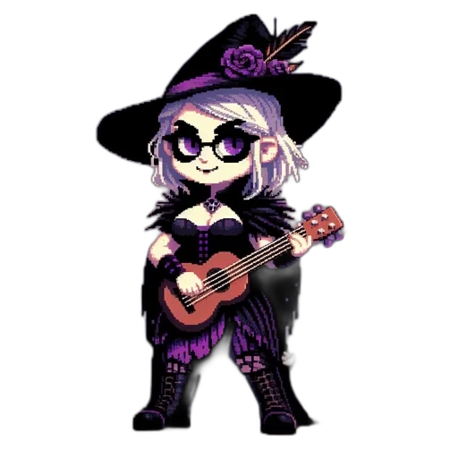 staff, pixel art, cartoon, concept art transparent PNG cut-out