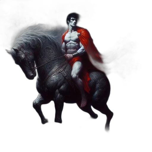 animal, fantasy art, concept art, comic book art transparent PNG cut-out