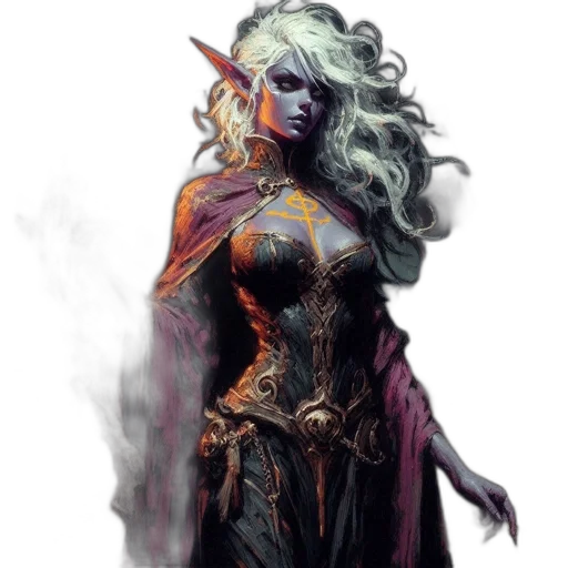 dragon, dress, fantasy art, concept art transparent PNG cut-out