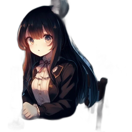 staff, jacket, robot, face transparent PNG cut-out