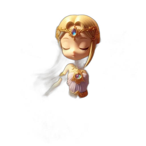 staff, crown, dress, weapon transparent PNG cut-out
