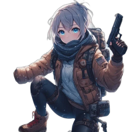 weapon, jacket, staff, sword transparent PNG cut-out