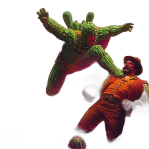 creature, 3d render, concept art, photorealistic transparent PNG cut-out