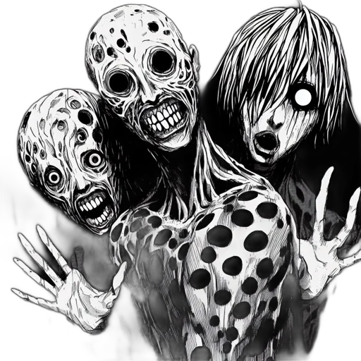 mask, creature, comic book art, concept art transparent PNG cut-out