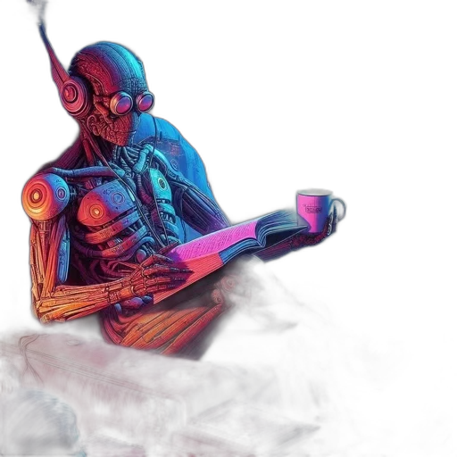 robot, sword, weapon, concept art transparent PNG cut-out