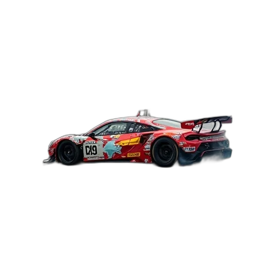 car, 3d render, concept art, photorealistic transparent PNG cut-out