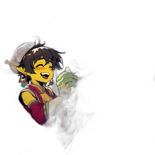concept art, pixel art, fantasy art, cartoon transparent PNG cut-out