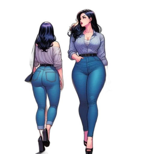 jacket, dress, concept art, watercolor transparent PNG cut-out