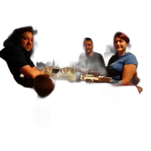 staff, food, furniture, robot transparent PNG cut-out