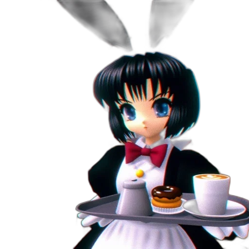 food, 3d render, anime, pixel art transparent PNG cut-out