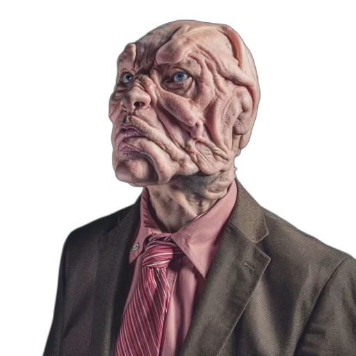 mask, face, staff, creature transparent PNG cut-out