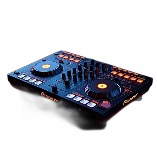 pioneer, cdj, mixer, soundpad transparent PNG cut-out
