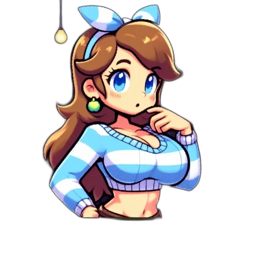 staff, dress, pixel art, concept art transparent PNG cut-out