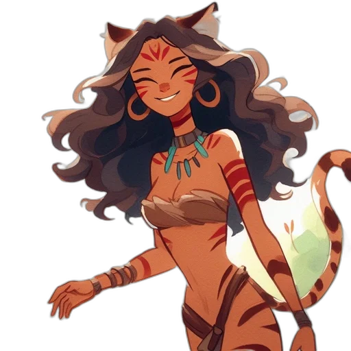 creature, fantasy art, concept art, pixel art transparent PNG cut-out