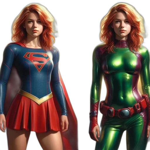 comic book art, concept art, 3d render, photorealistic transparent PNG cut-out