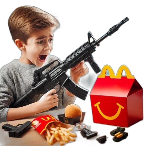 weapon, food, animal, robot transparent PNG cut-out