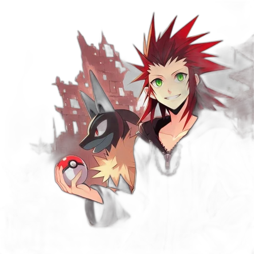 dragon, creature, mask, pixel art transparent PNG cut-out
