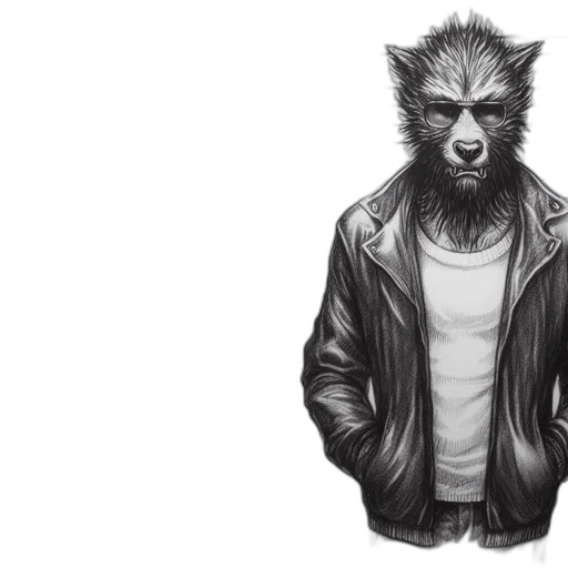 jacket, animal, mask, face transparent PNG cut-out