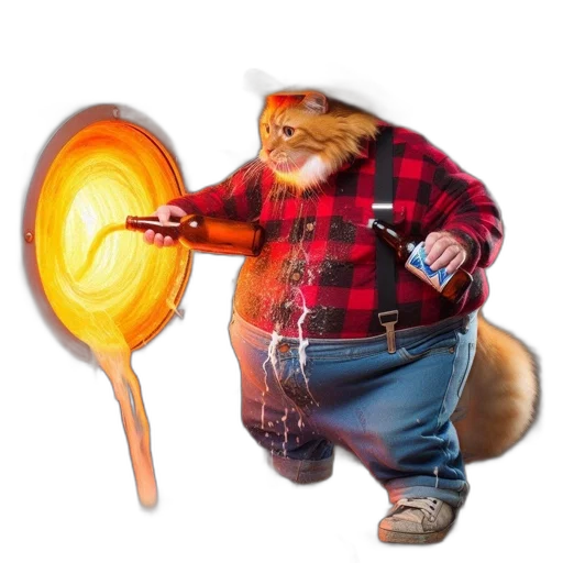 animal, jacket, food, staff transparent PNG cut-out