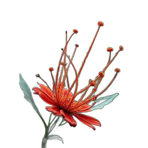 flower, crown, staff, jewelry transparent PNG cut-out