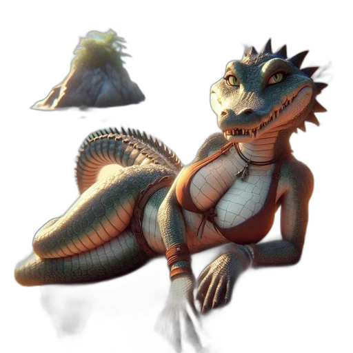 dragon, creature, animal, concept art transparent PNG cut-out