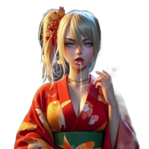 staff, face, dress, dragon transparent PNG cut-out