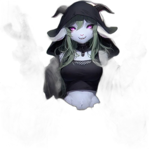 mask, staff, dragon, creature transparent PNG cut-out