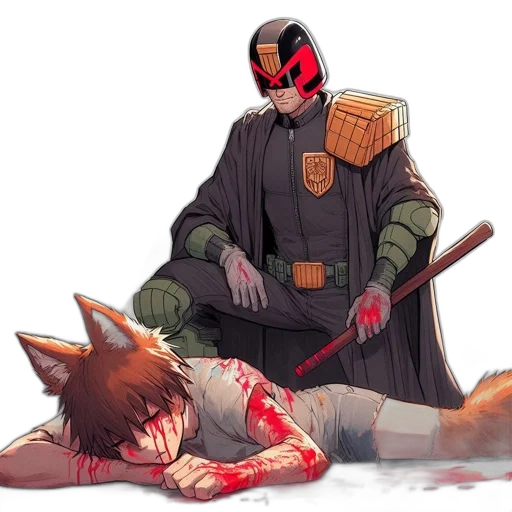 weapon, mask, concept art, comic book art transparent PNG cut-out