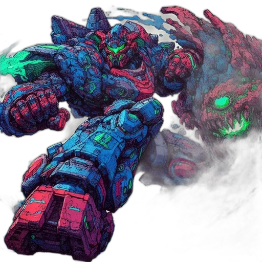 dragon, creature, weapon, robot transparent PNG cut-out
