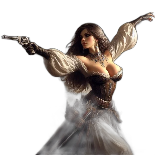 weapon, sword, staff, fantasy art transparent PNG cut-out