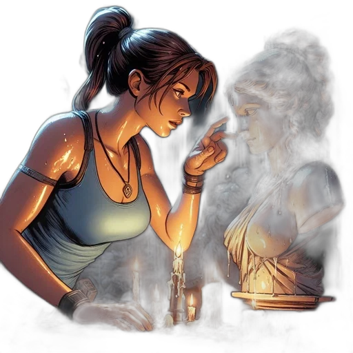 jewelry, concept art, fantasy art, comic book art transparent PNG cut-out