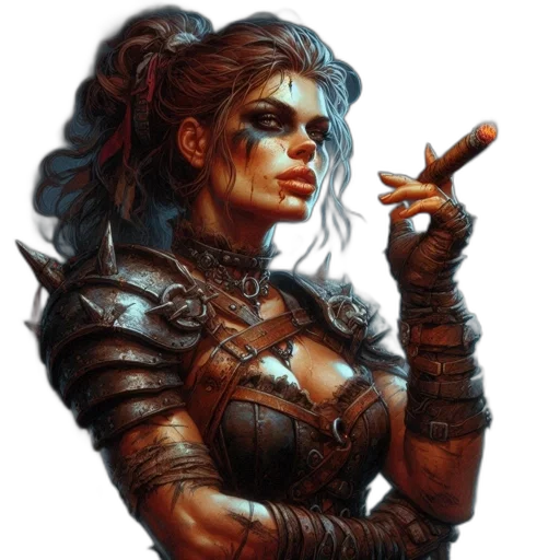 jewelry, face, staff, fantasy art transparent PNG cut-out
