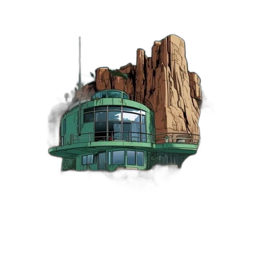 building, furniture, robot, car transparent PNG cut-out