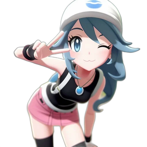 staff, hat, dress, weapon transparent PNG cut-out