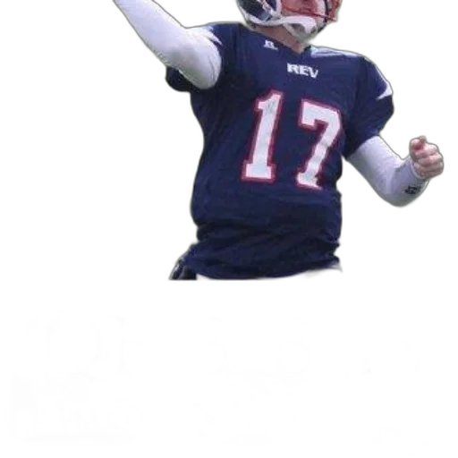 football, player, wearing, jersey transparent PNG cut-out
