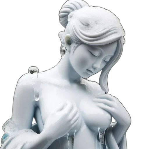 jewelry, robot, 3d render, concept art transparent PNG cut-out