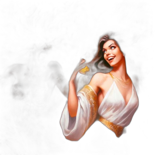 dress, jewelry, weapon, concept art transparent PNG cut-out
